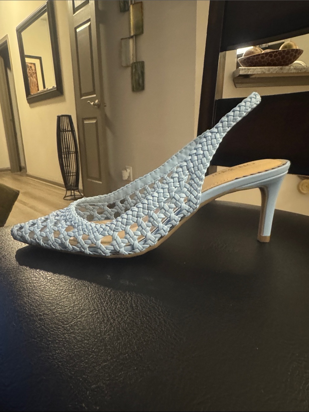 On 34th🔥 Women's Monikaa Slingback Pumps🔥NEW Size 7.5M Color Blue - Picture 4 of 16